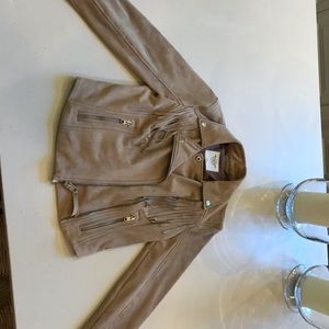 Abercrombie Cropped Suede Western Jacket